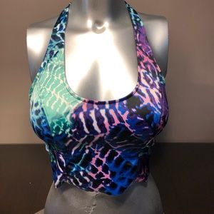 Halter bebe crop top size small.